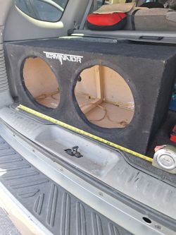 MTX 12" Dual Subwoofer Box Sealed