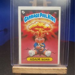 1985 Topps UK Mini #8A Adam Bomb