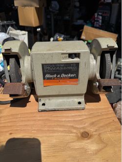 Black & Decker 5” light duty bench grinder
