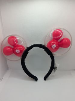 Disney Parks Disneyland Red Mickey Balloon Light Up Minnie Ears Best Day Ever