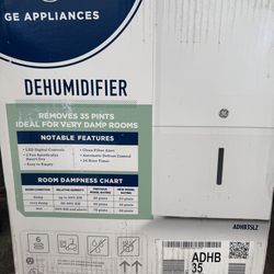 GE Dehumidifier, New in Box