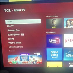 32” Inch Roku TCL Tv 