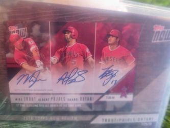 Shohei Ohtani Baseball Card