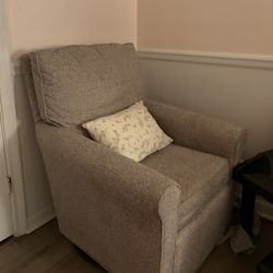 Glider Chair with ottoman