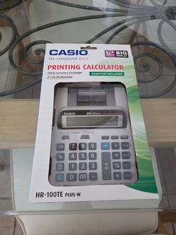 New Printing Calculator