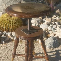 Antique Piano Stool - Seng Co. , Chicago