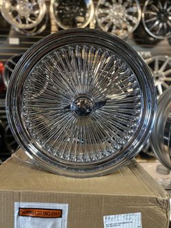 Brand New beautiful 20x8 150 spoke chrome rims