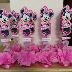 Minnie mouse Centerpieces