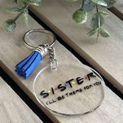 Sister Acrylic Keychain 