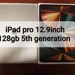 iPad Pro 12.9 128gb Cellular and Wifi 