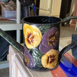 Watering can antique metal