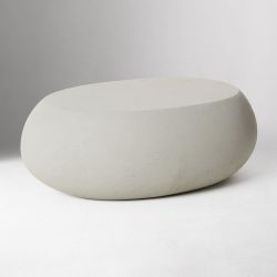 Pebble Indoor/Outdoor Oval Coffee Table