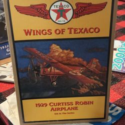 1929 Curtis’s Robin  Wings Of Texaco Plane 