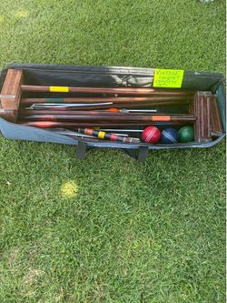 Croquet set