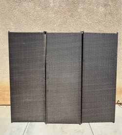 Wicker Privacy Screen