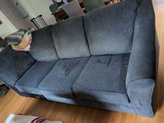 Massive cozy couch, fair condition