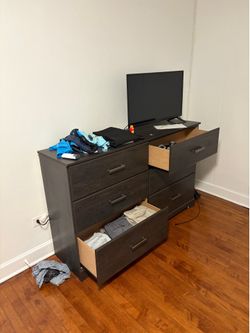 Brown 3 Layer Dresser
