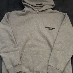 Essentials Dark Oatmeal Hoddie 