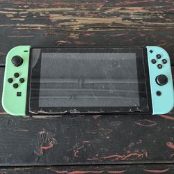 Nintendo Switch Bundle + 2 Games (Mario Party Jamboree & WarioWare) – Excellent Condition