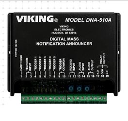 viking DNA-510A Digital Mass Notification Announcer