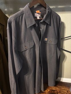 XL Carhartt Long Sleeve Shirt Original Fit