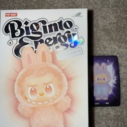 Pop Mart Big Into Energy The Monsters Labubu - Luck