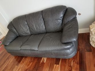 Leather couch