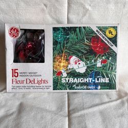 Vintage Christmas Lights In Original Box