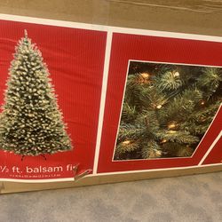 7 1/2 Foot Balsim Fur Christmas Tree 