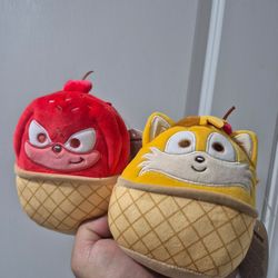 Sonic the hedgehog scented squishmallows