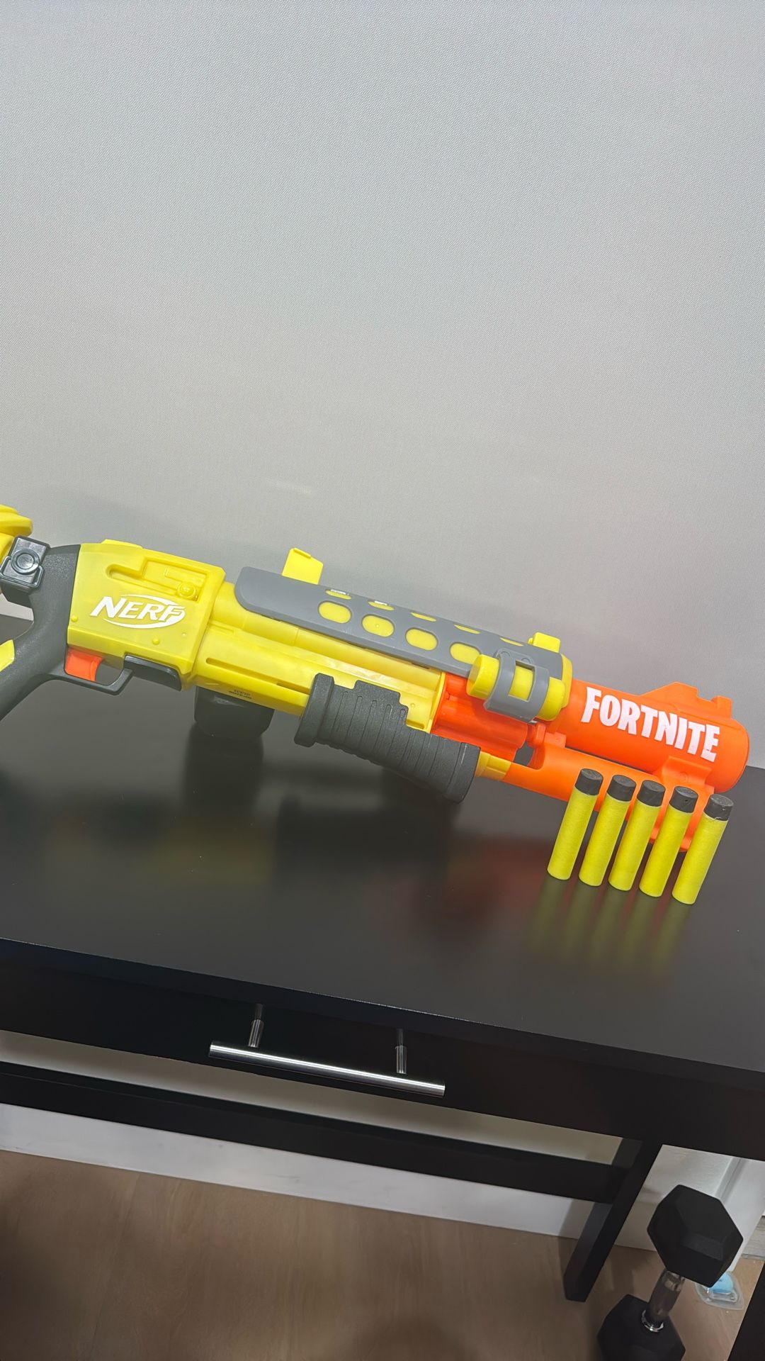NERF Fortnite Legendary Tac Blaster – Shell-Loading Shotgun Blaster – Excellent Condition + 5 Shells
