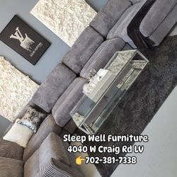 Modular Sectional 👉Furniture Queen Bedroom, Bunk Beds, Dining Table Sets Avail 