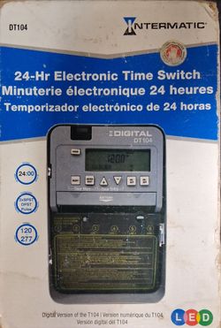 Intermatic DT104 24-Hr Electronic Time Switch