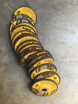 DeWalt metal grinding discs