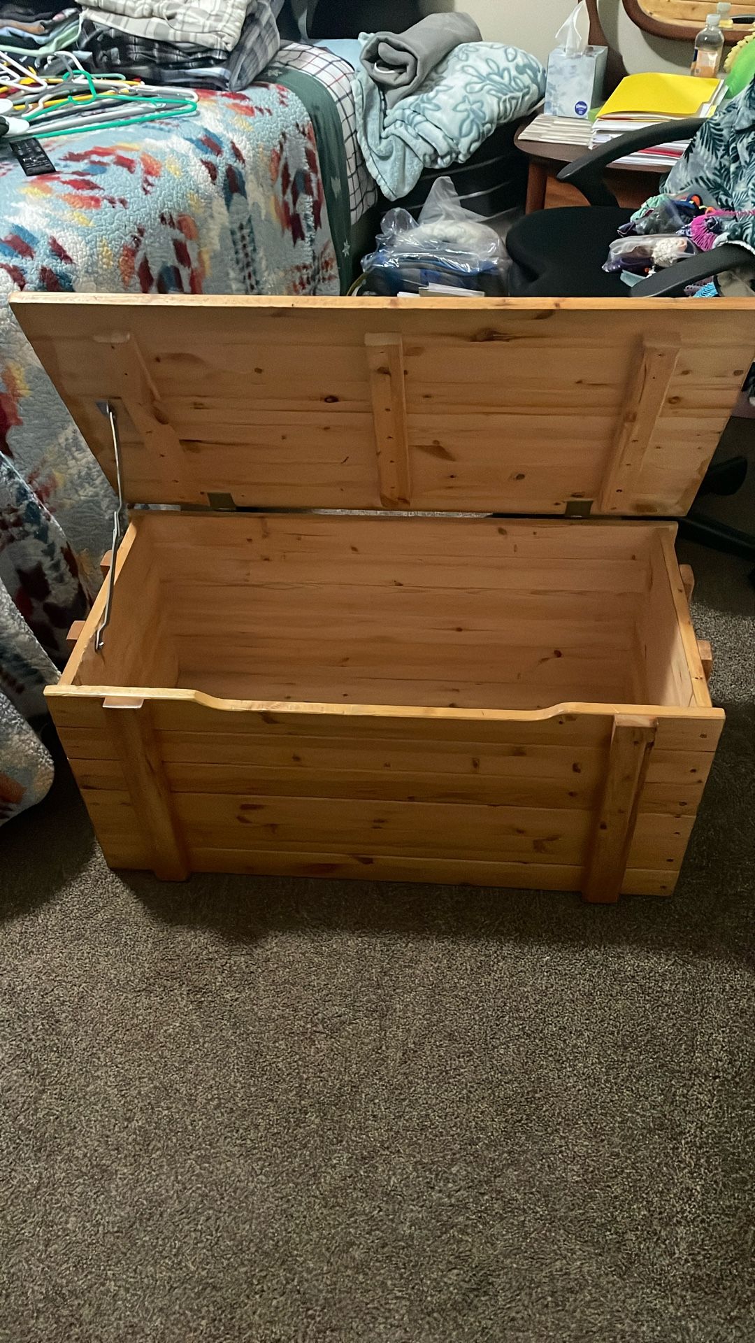 Wood Toy Chest