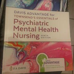 Townsend Psychiatric Mental Health Nursing 9th Edition 