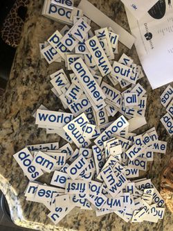 Word magnets