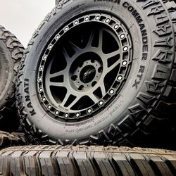 All 4 Wheels 17x9 Tires 35 Of Road Available