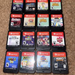Nintendo Switch Games (read description)