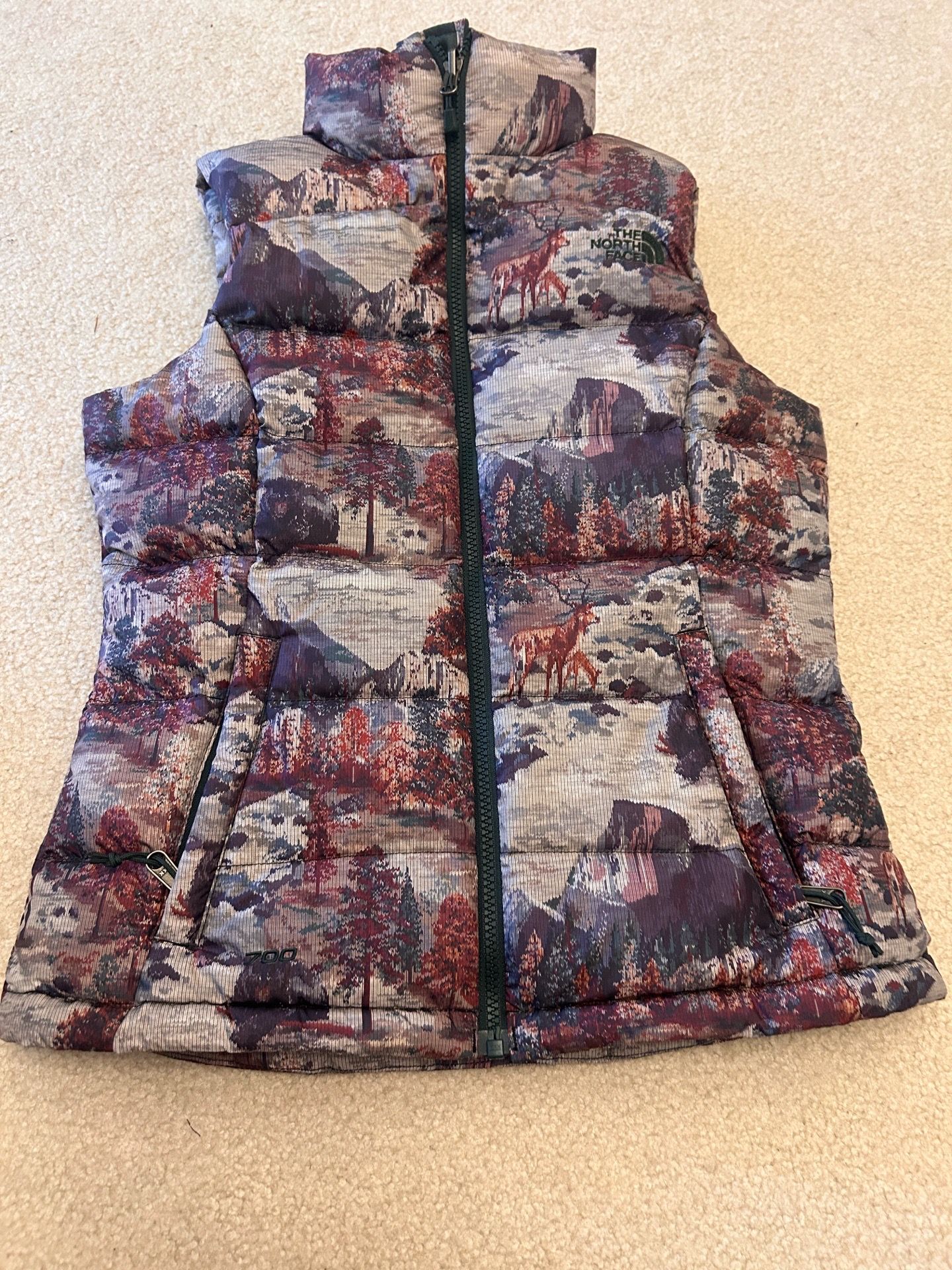 North face nuptse puffer vest brand new