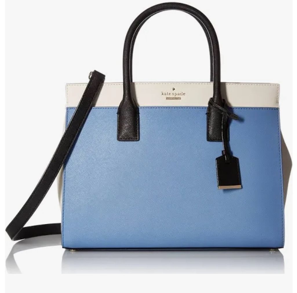 NEW W TAG! Rare KATE SPADE BICOLOR SATCHEL