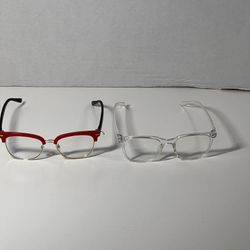 2 Pairs Of Fashion Glasses