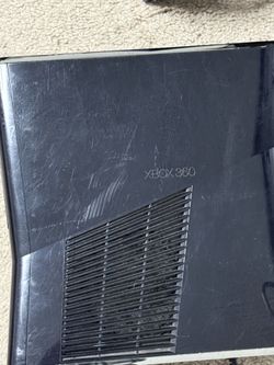Xbox360 console with games, 2 controllers and all chords