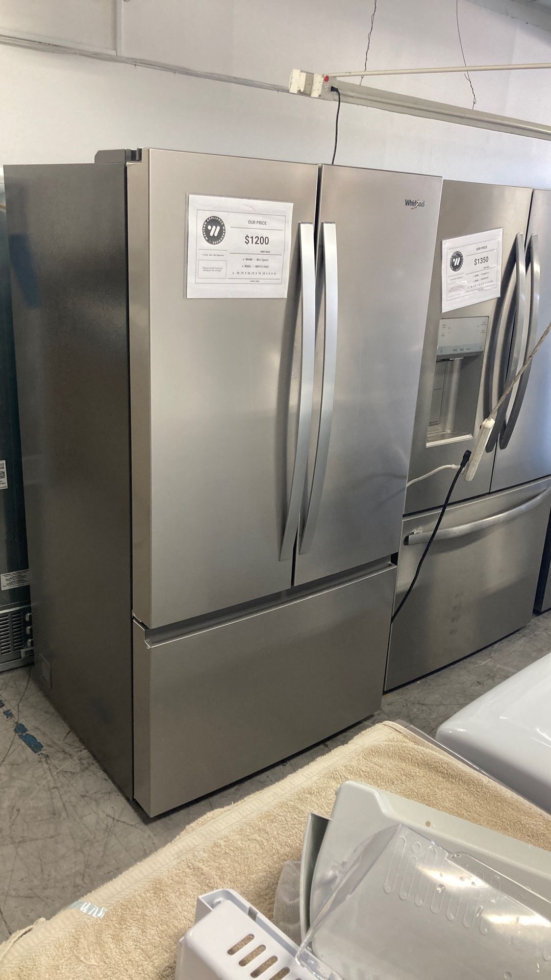 Whirlpool French Door Fridge
