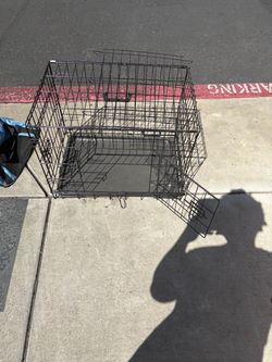 Cage and bag for small dog