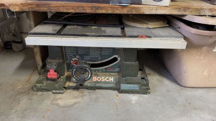 Bosch Table Saw Works Great