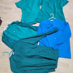Hunter Green Scrubs Many Suits