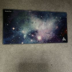 VicTsing Galaxy-Themed XL Gaming Mouse Pad – Tiny Hole (Top Corner)