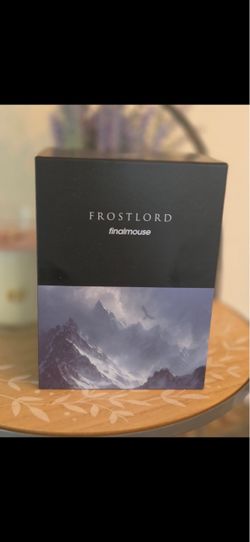 FACTORY SEALED • NEVER OPENED Finalmouse UltralightX Frostlord Medium Gaming Mouse