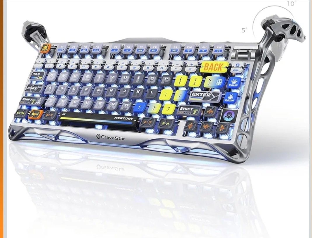 GravaStar Mercury K1 Pro Wireless Mechanical Gaming Keyboard
